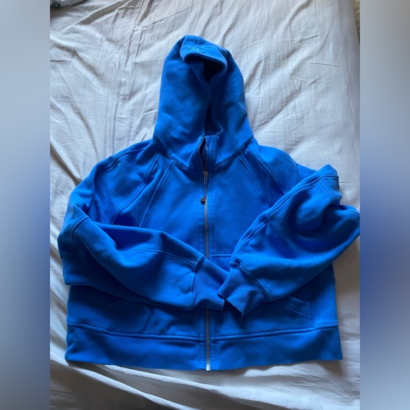 lululemon blue Nile oversized full zip scuba - Picture 2 of 2